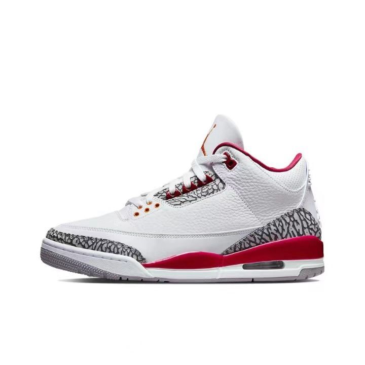 New Correct Version Standard Qiao Change Hook Cement Manuscript Men's And Women's Board 3 Basketball Shoes_voghion.com