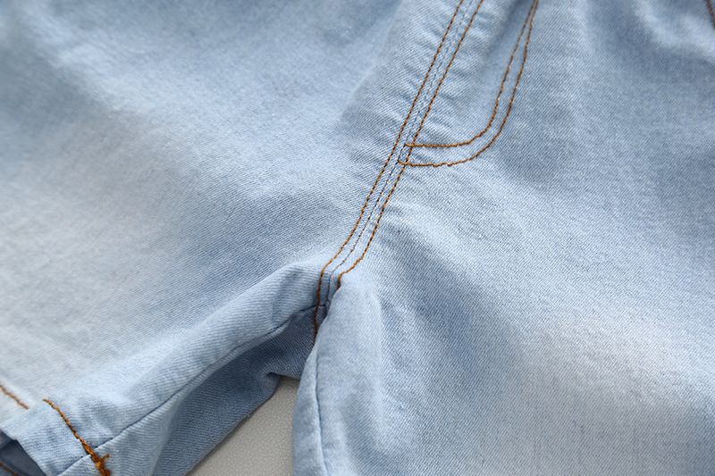 2024 Novas roupas infantis verão bebê 0-5 anos desenho animado manga curta camisa shorts conjunto de duas peças_voghion.com