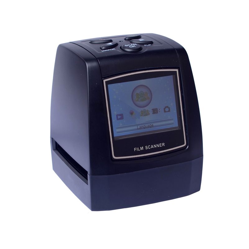 Unbeatable Quality 35/135mm Old Film Slide Scanner, 2.36-inch LCD Screen_voghion.com