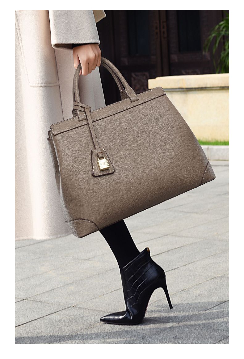 Women's Bags Stylish And Simple Commuter Bag, Large Capacity, High End Women's Tote Bag, Can Be Customized For Shoulder Use._voghion.com