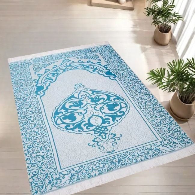 Bolsa de tela para adoración con cuentas, muy vendida, set de viaje, tapete de oración portátil para boda, caja de regalo Tasbih, cultural y creativo._voghion.com