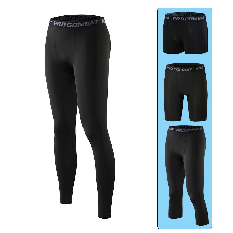 Men's Compression Pants Long, Workout Tights For Running Gym & Cycling, US Sizing_voghion.com