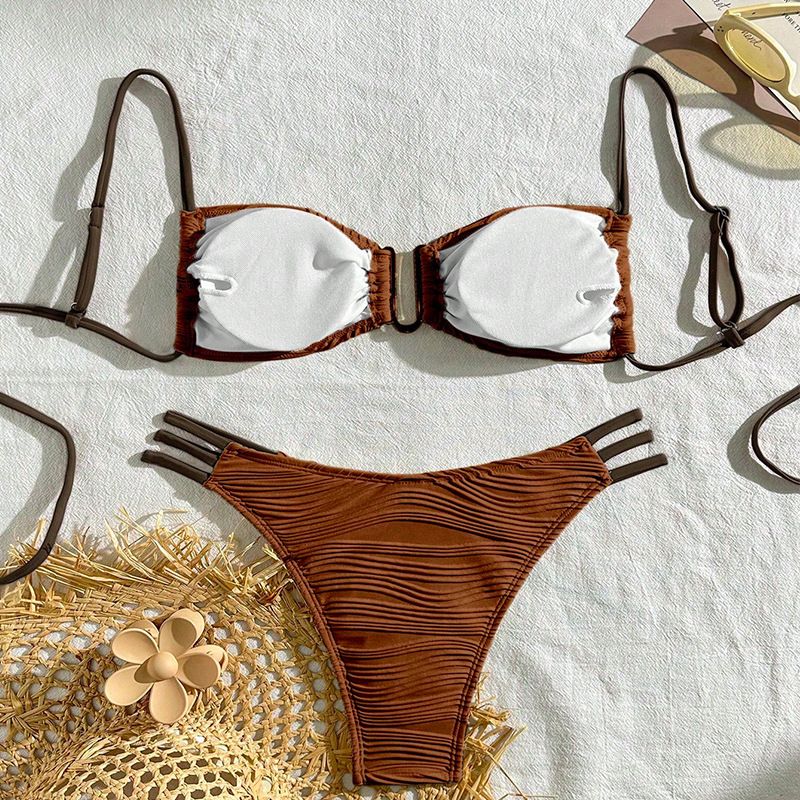 Roupas femininas combinando cores sexy biquíni de renda maiô feminino praia biquíni termal maiô_voghion.com