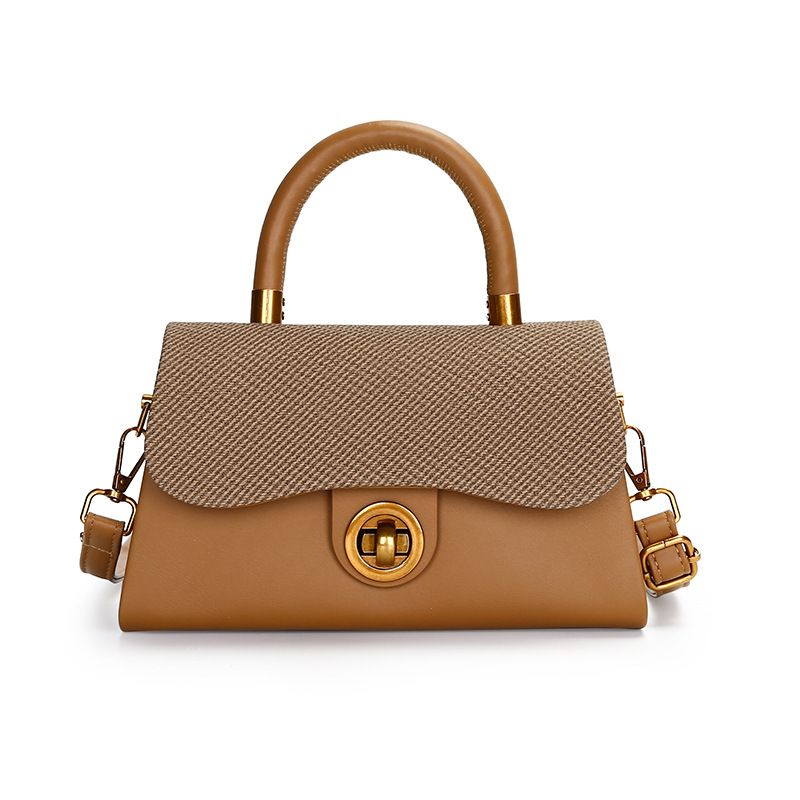 High-end Fashion Trend Handbag For Women 2025 New Versatile Color-blocking Shoulder Crossbody Box Bag_voghion.com