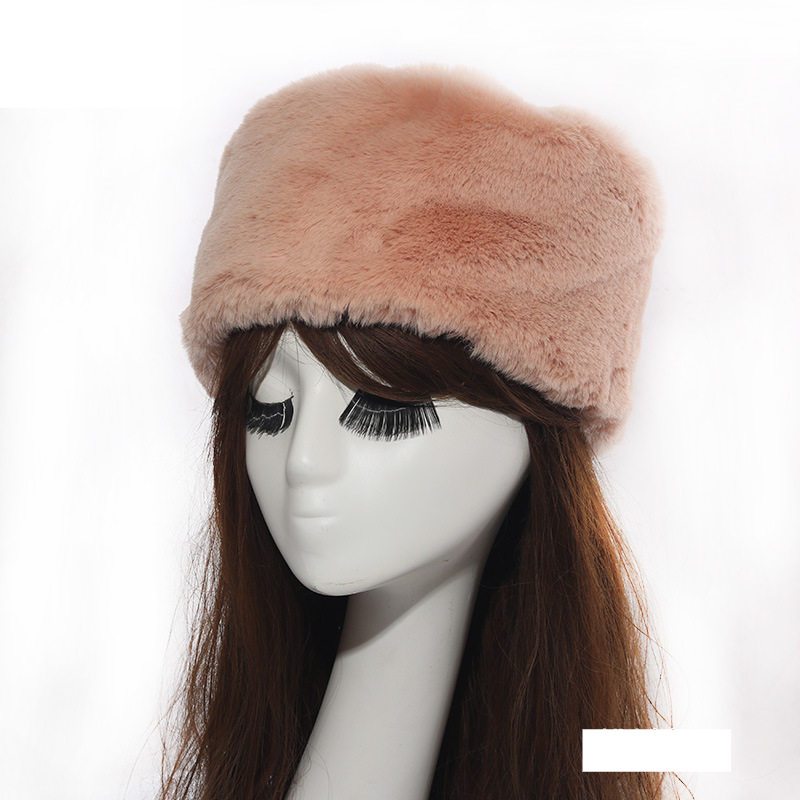 Cappelli da cacciatore invernali in pelliccia calda per uomini e donne, cappello piatto e spesso con protezione per le orecchie_voghion.com