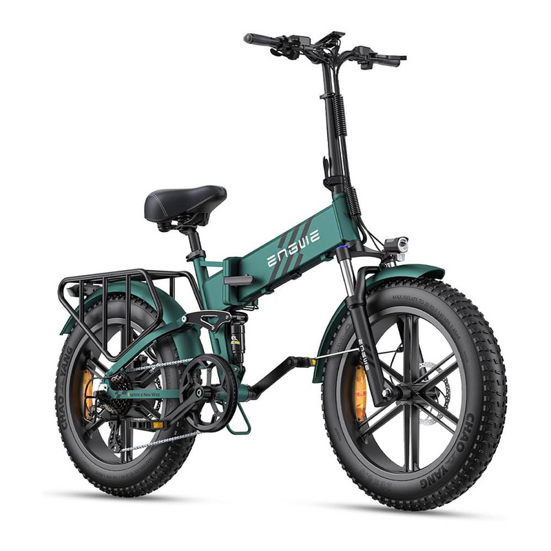 Bicicletă electrică pliabilă ENGWE ENGINE PRO 2.0 750 W cu anvelopă grasă de 20 x 4,0 inci, baterie detașabilă 16 Ah, suspensie completă, 8 trepte_voghion.com