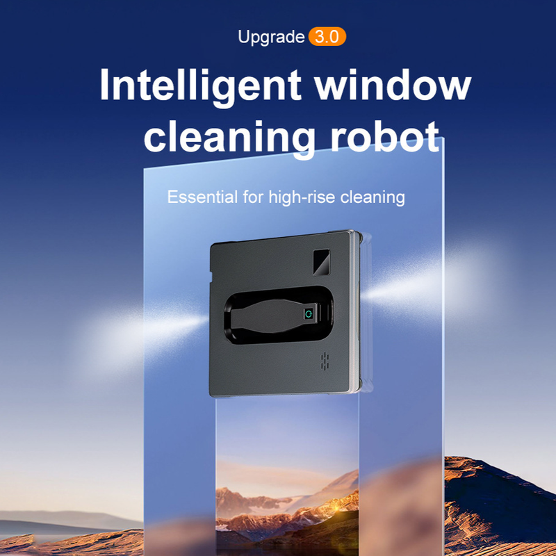 Fensterputzroboter Der heiß verkaufte intelligente Fensterputzroboter kann auf vier Wassersprüher aufgerüstet werden_voghion.com