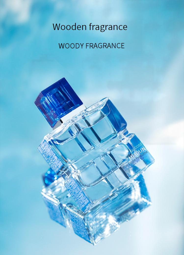 Eau De Toilette Midun Blue Code Men's Azure Wood Fougere Charm Natural Long Lasting Fragrance Men's Light Fragrance_voghion.com