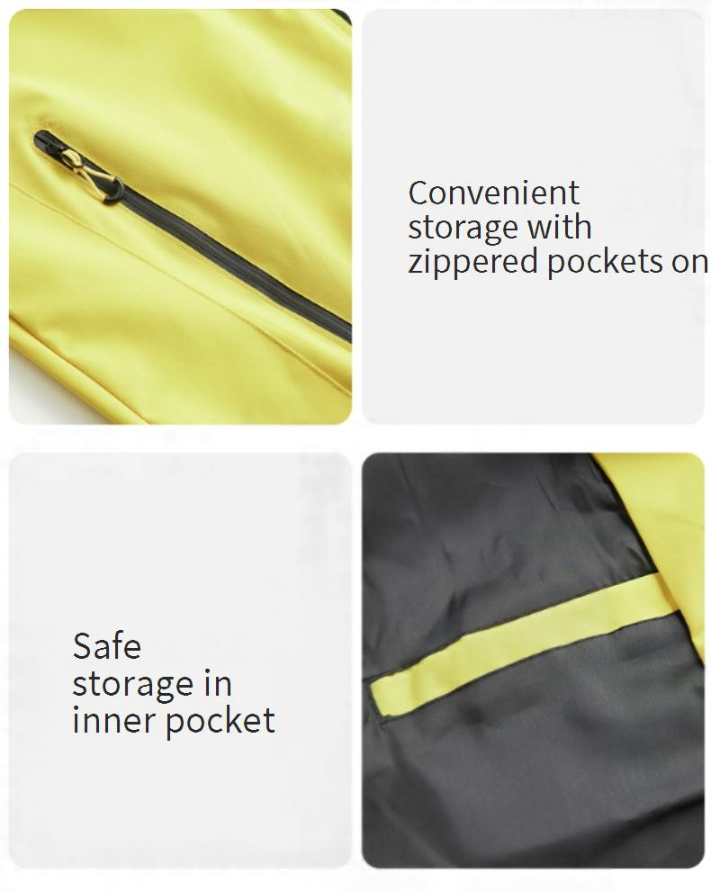 Unisex All-Terrain Windbreaker – Waterproof Hiking Jacket With Breathable Mesh Lining (S-3XL, Quick-Dry Polyester)_voghion.com