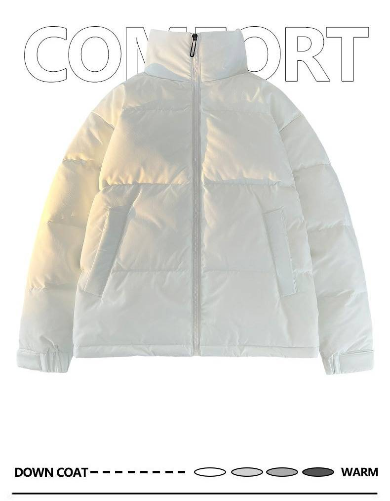 650FP Premium Beyaz Ördek Tüyü Mont – Erkek Kışlık Mont (M-3XL, %90 Dolgu, Dik Yaka, Kalınlaştırılmış Polyester Dış Yüzey)_voghion.com