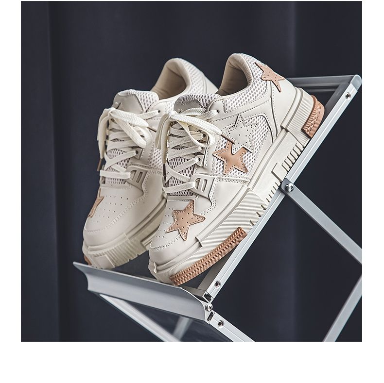 Personlig Irregular Board Star Trendiga skateboardstudentskor för män_voghion.com