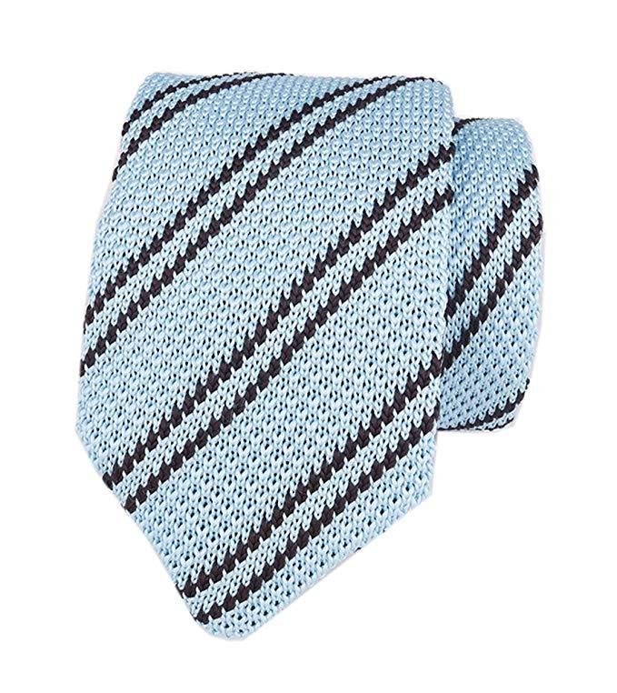 Nuova cravatta lavorata a maglia per uomo 2019, cravatta in lana jacquard colorata, cravatta da uomo a forma di freccia da 7 cm, tinta unita, disponibile in magazzino_voghion.com