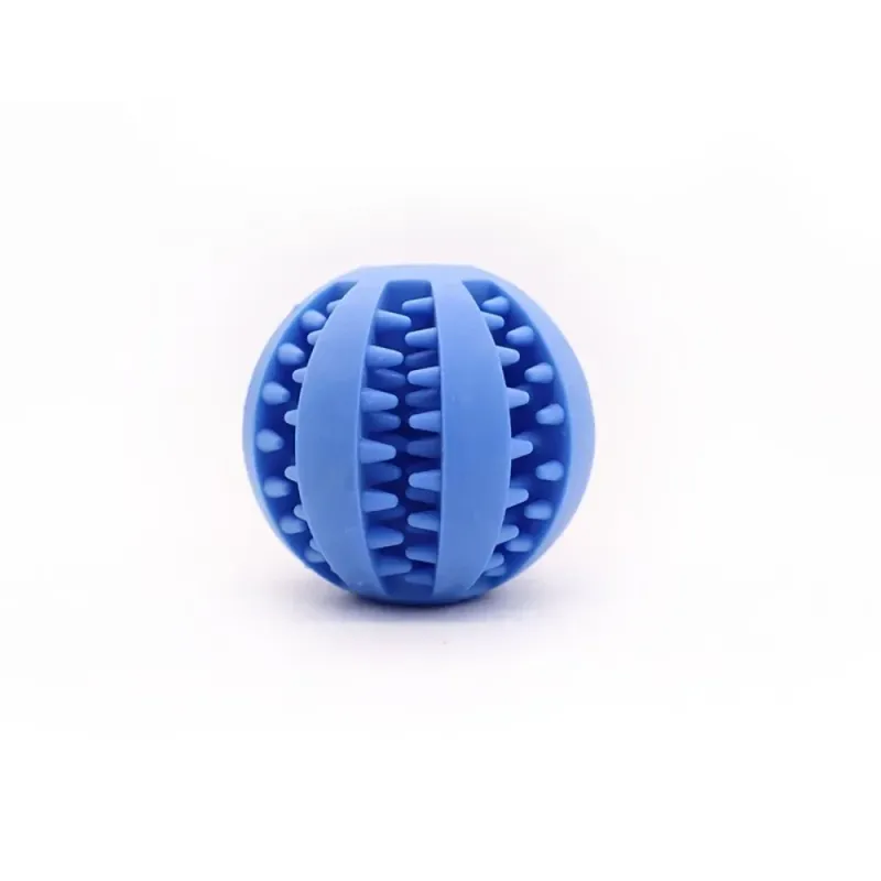 Hundespielzeug für Haustiere (7/6/5 cm) lindert Langeweile, Zähneknirschen, auslaufender Futterball, beißfest, verstecktes Futter, Wassermelonenball, kann durch Beißen nicht kaputt gehen_voghion.com