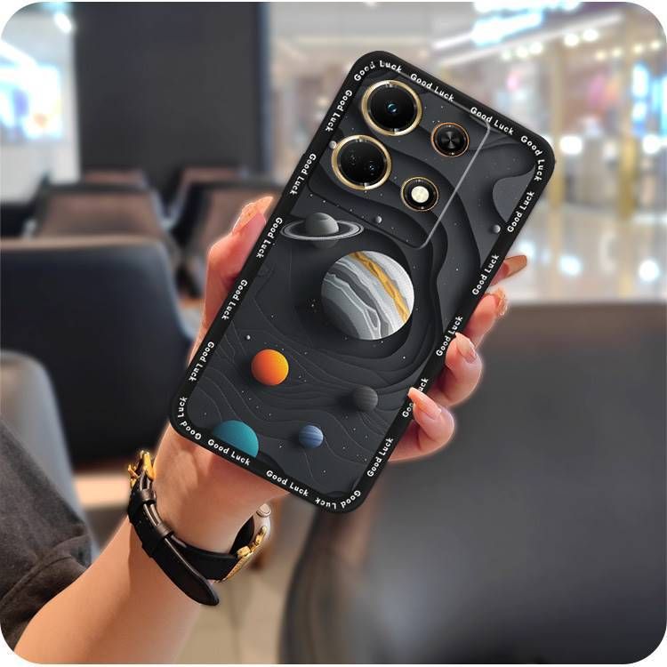 TechGlobe compatibile con Infinix Note30 VIP/X6710 Custodia per telefono rossa con bordo completo per uomini e donne, divertente e creativa._voghion.com