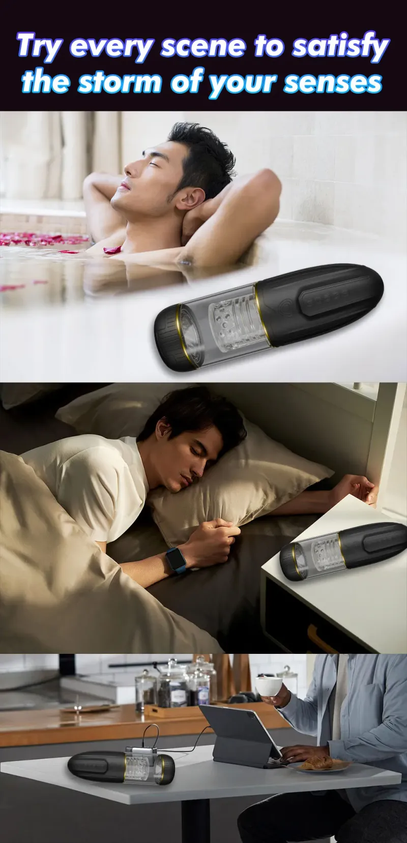 LIUXINYJ Automatisk Masturbator 10 Lägen_voghion.com