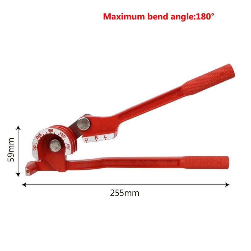 Pinza curvatubi in lega di acciaio, 3 in 1, piegatubi combinato, 90-180 gradi, strumento di piegatura tubi, 6 mm, 8 mm, 10 mm_voghion.com
