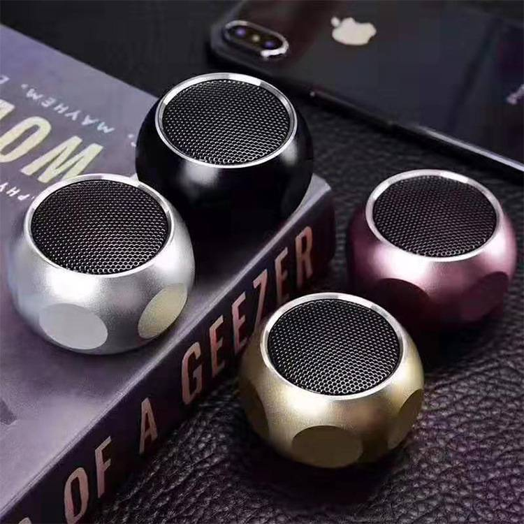 M10 new TWS wireless bluetooth speaker mini outdoor portable metal voice bluetooth plug card small speaker_voghion.com