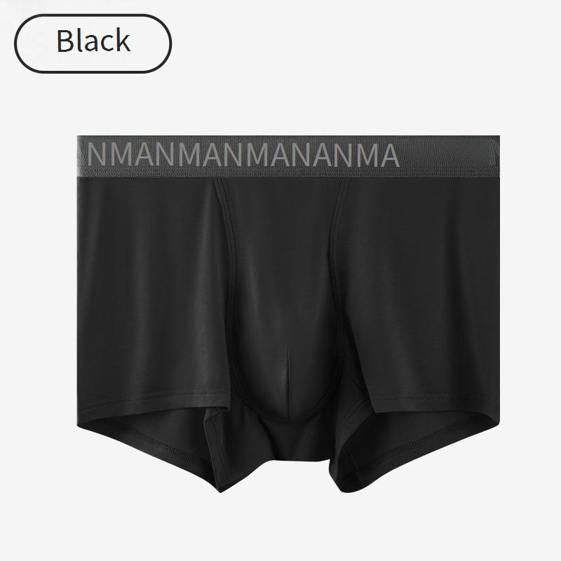 Men's Underwear Net 7A Antibacterial Hole Mulberry Silk Inner Crotch Breathable Soft Large Size Shorts Boxer Pants_voghion.com