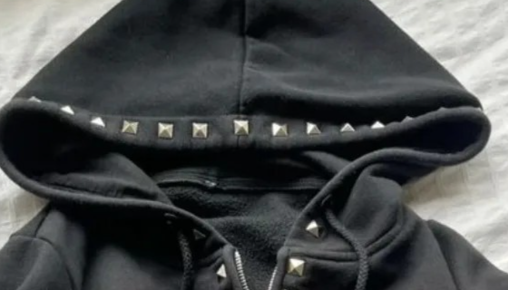 Felpa con cappuccio da uomo, tendenza, modello Hot Diamond, tinta unita, giacca slim da strada Y2K_voghion.com