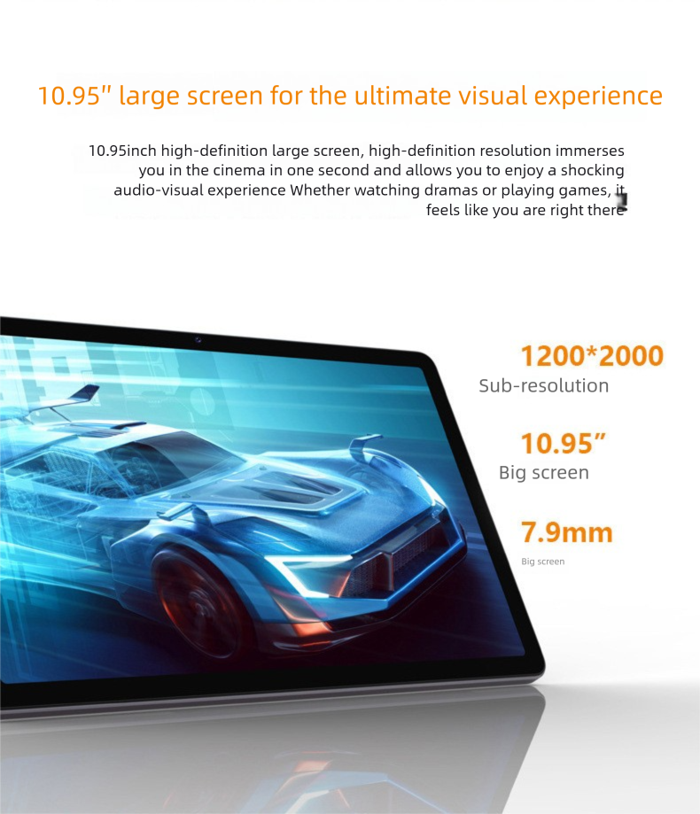 New 10.95inch PC 5G WiFi Android Incell Full Lamination Screen Gaming Business Tablet_voghion.com
