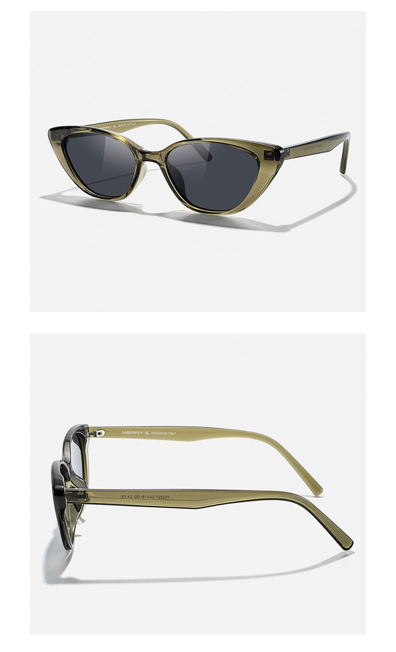 Neuheiten MERRYS DESIGN Frauen Cat Eye Polarisierte Mode Damen Marke Trend Sonnenbrille UV400 Schutz S6327_voghion.com