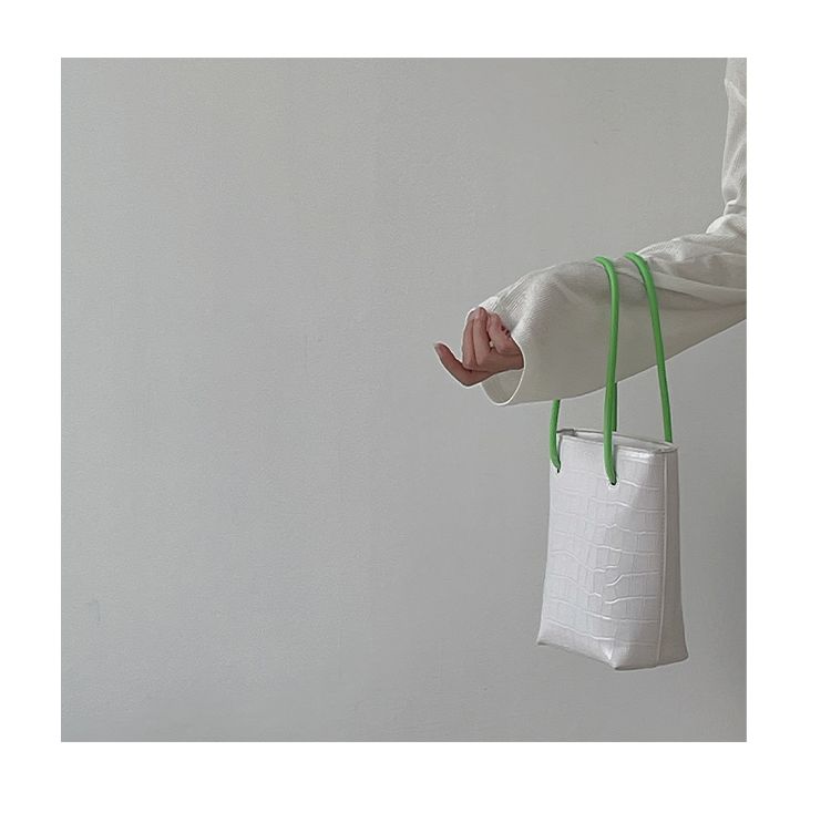 Sac à main crocodile de niche pour femmes, version coréenne, avec seau à motif portatif, à la mode, nouvelle collection 2024_voghion.com