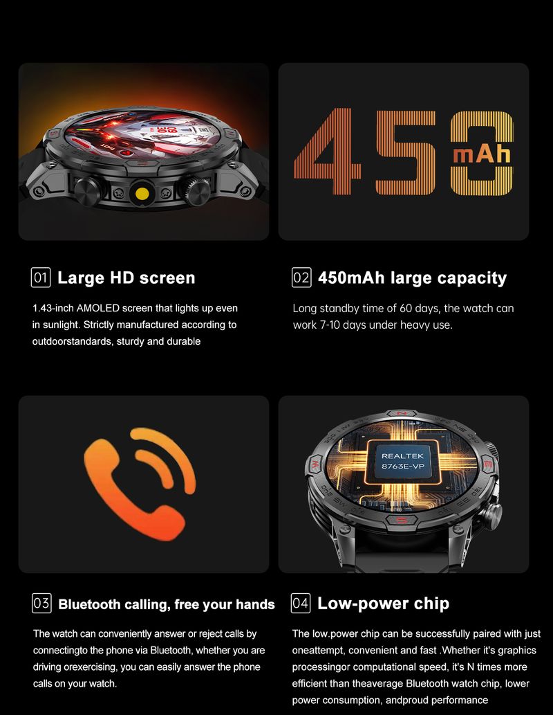 New Men Outdoor Smart Watch Bluetooth Call Sport Tracker Blood Pressure IP68 Waterproof Smartwatch For HUAWEI Xiaomi Android IOS_voghion.com