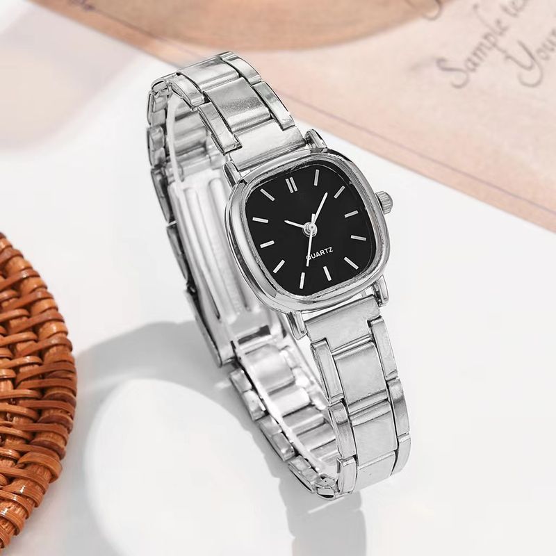 Retro Watch For Women, Stylish And Elegant, Barrel Shaped Quartz Ladies' Watch, Elegant, Literary And Trendy, Simple Style_voghion.com