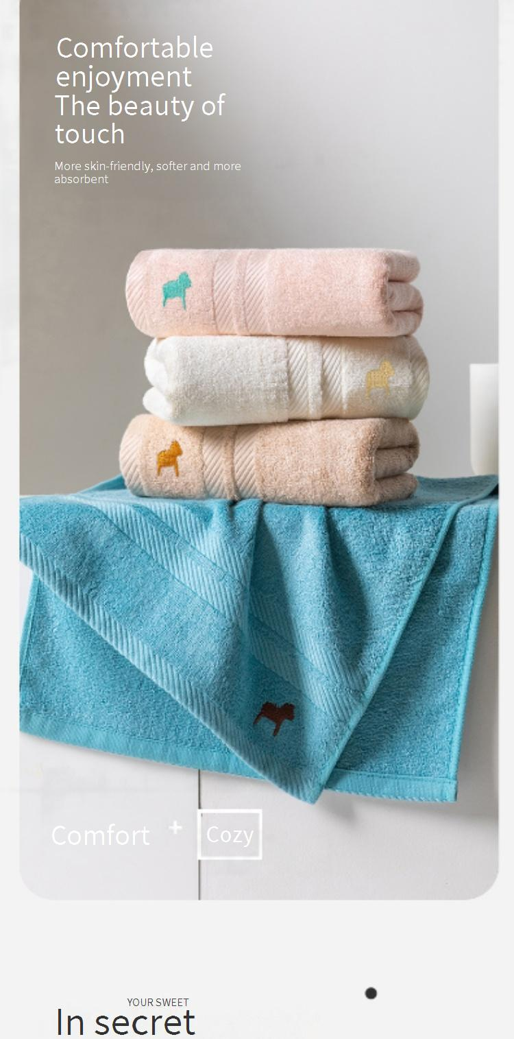 Home Textile Premium Bamboo Fiber Towel Quick Drying, Water Absorbing_voghion.com