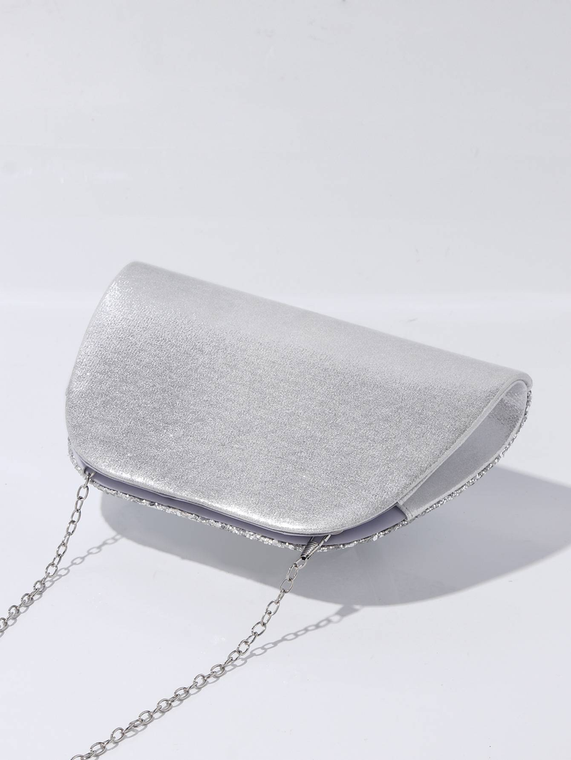 KOSÉ New Evening Bag, Classic Clutch Bag, Fashionable And Trendy Sequined Handle Chain Crossbody Clutch_voghion.com