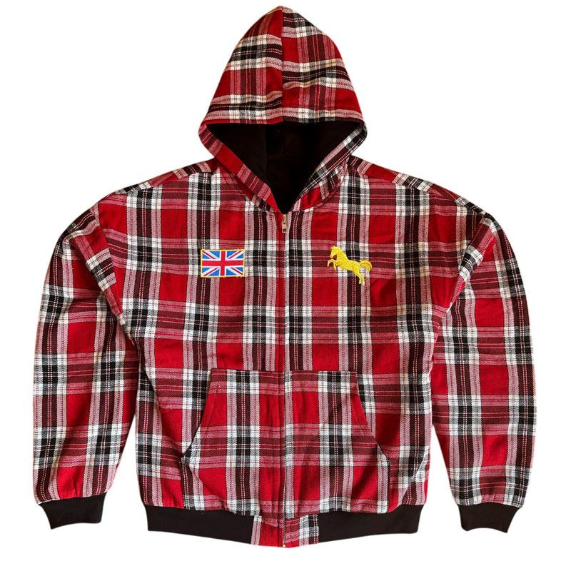 Y2K Streetwear Hoodie – Oversized Embroidered Flag Sweatshirt | Winter & Fall Unisex Pullover With Striped Detail (S-XL) – Trendy Instagram Aesthetic_voghion.com