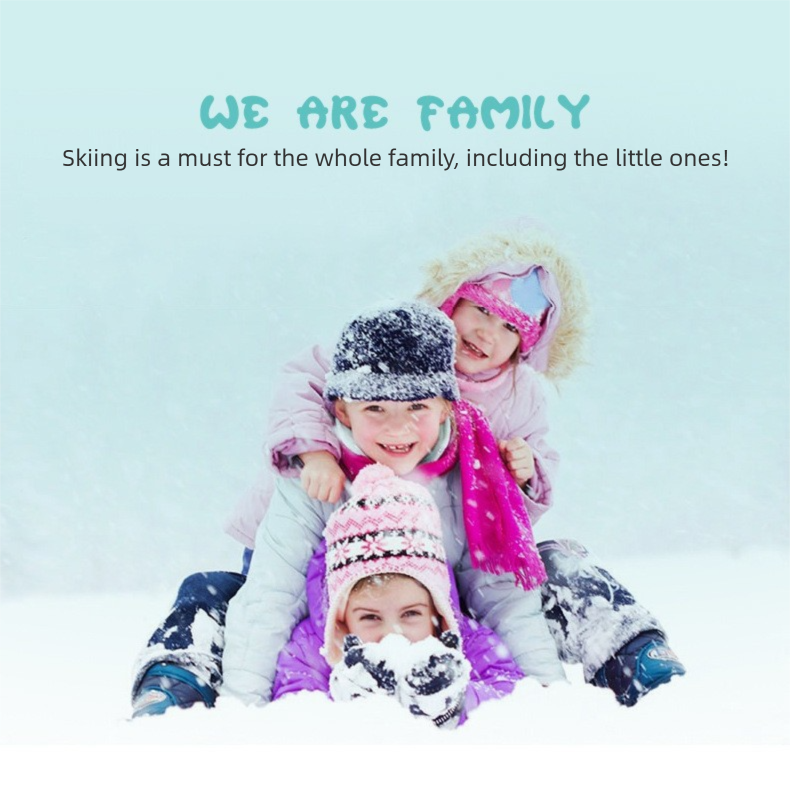 2025 New Children's Equipment Snowboard Shoes Boots All-Terrain Figure Ski Gear Single E18_voghion.com