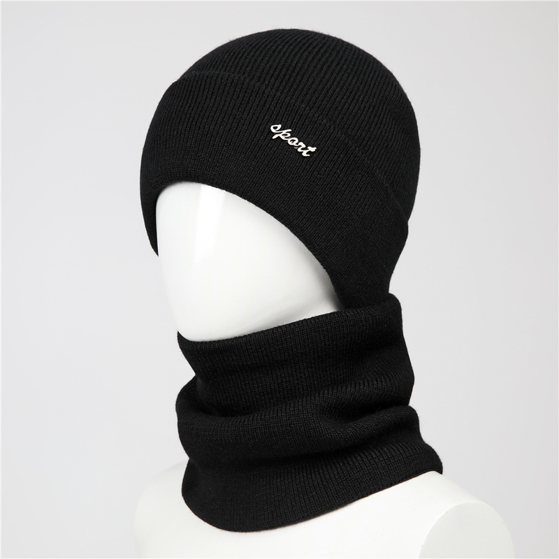 Neue Mütze für Herren Winterstrickmütze, Kältemütze, kältebeständige Kaschmirpullovermütze, verdickte und warme Mütze für Menschen mittleren Alters und ältere Menschen_voghion.com