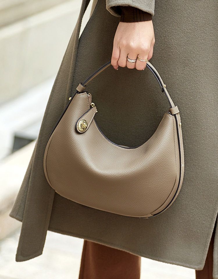 Borsa a tracolla da donna ultra morbida e autentica, nuova borsa da ascella, multifunzionale, in morbida pelle, elegante, piccola, 2025_voghion.com