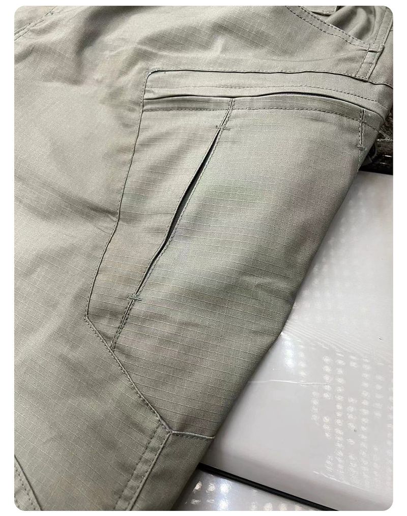 Tactical Cargo Pants For Men – Military-Inspired Utility Work Pants With Multi-Pockets (Straight Fit, 100% Cotton, DWR Coating For All-Weather Wear)_voghion.com