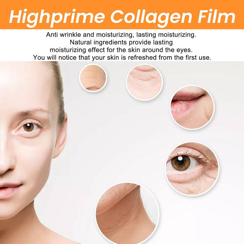 EELHOE collagen water-soluble facial lightens dark circles, bags, wrinkles fine lines, lifts and tightens eye mask_voghion.com