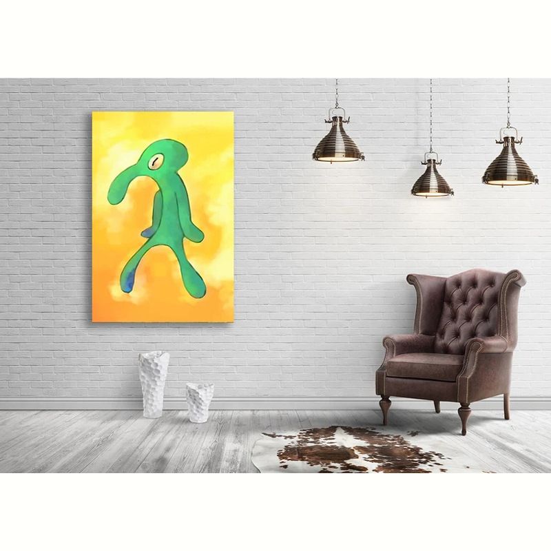 Octopus Game Canvas With Or Without Frame For Study Wall Art Decoration Living Room Decorative Painting_voghion.com