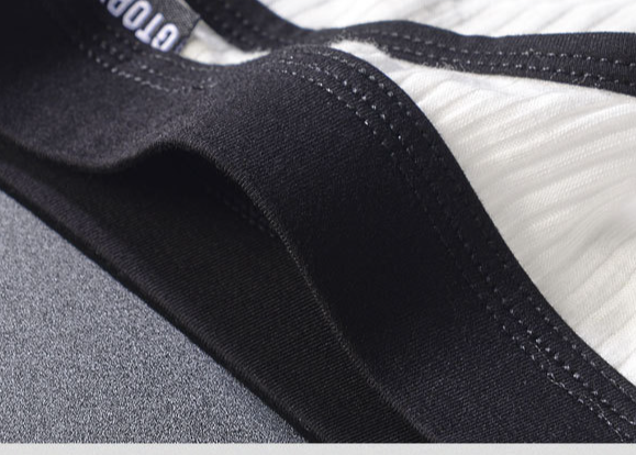 Herrenbekleidung Herrenfaden-Schweißabsorption, Unterwäsche mit niedriger Taille, großer Beutel, U-förmiger, dünner, atmungsaktiver Einzel-Slip_voghion.com