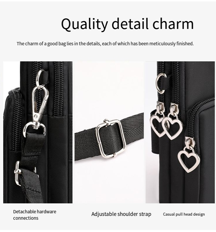 mobile phone bag women's messenger bag mobile phone bag crossbody coin purse vertical mini bag_voghion.com