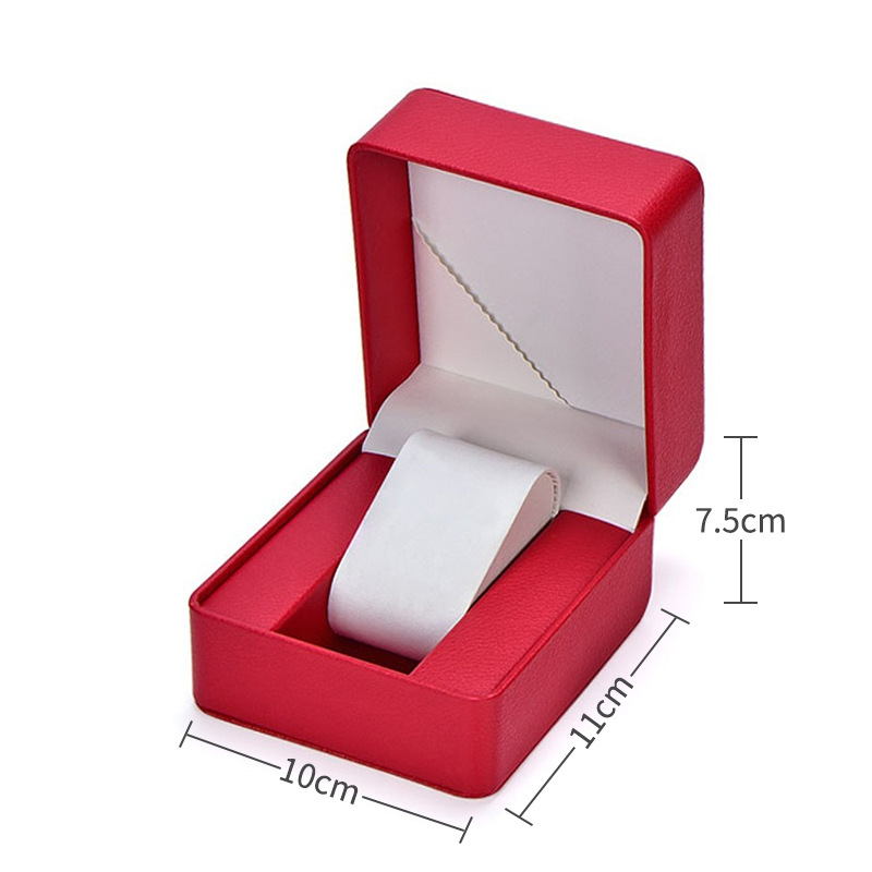 Watch Storage Box Watch Box Black Clamshell Watch Box Bracelet Watch Storage Box Business Watch Box Watch Display Box_voghion.com