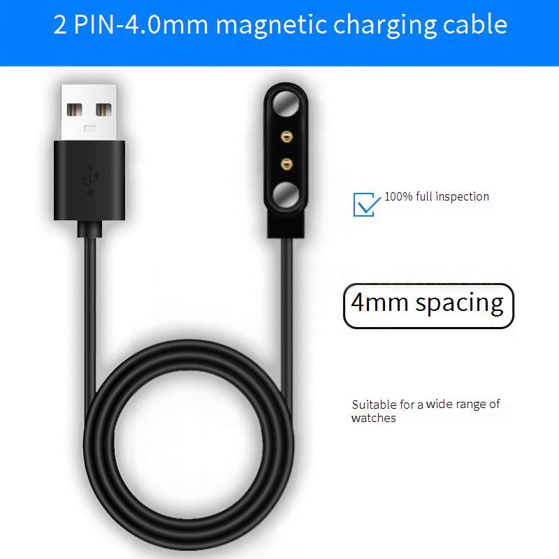 Szórakoztató elektronika Okosóra mágneses töltőkábel rövidzárlatvédelemmel Sport karkötő USB töltőkábel Erős mágneses_voghion.com