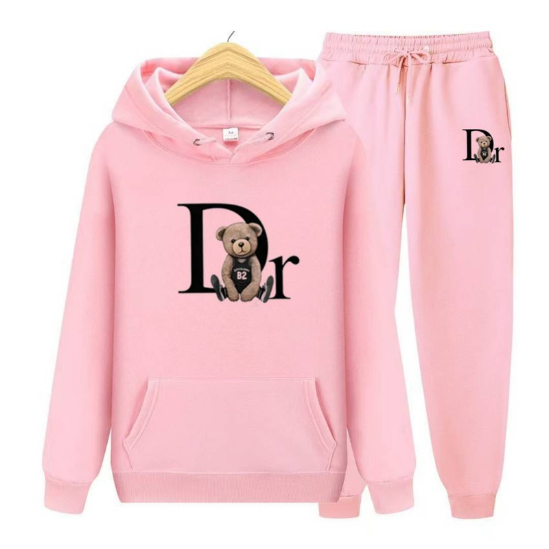 Conjunto deportivo con capucha informal de moda para hombre y mujer, 2025_voghion.com