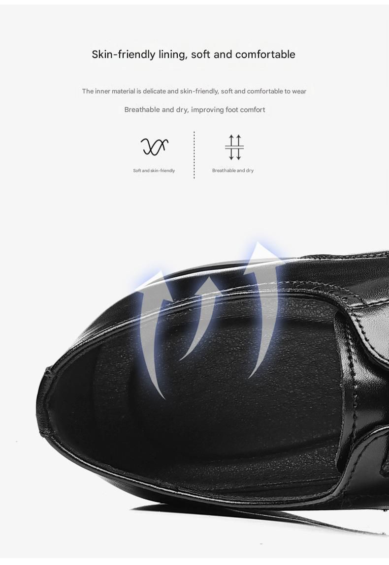 「XGXC」Large-size Pointed-toe Formal Business Derby Shoes, British Suit Groom Shoes._voghion.com