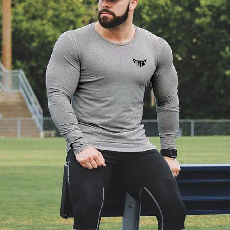 Herren T-Shirt Langarm Workwear Base_voghion.com