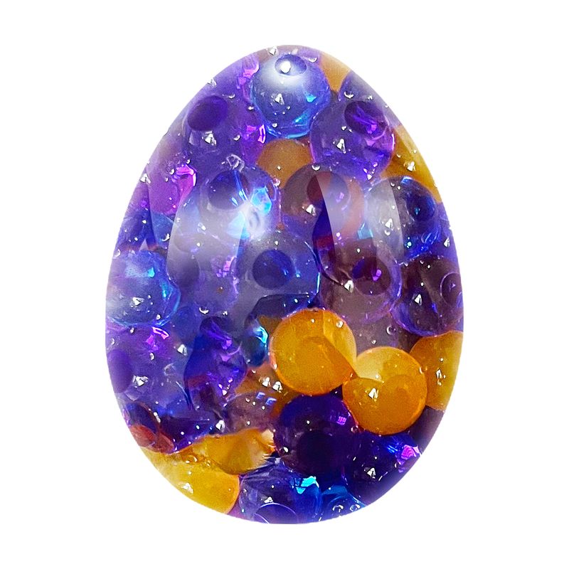 Foam Squishies Unbreakable Eggs For Easter Squeeze Vent TPR Grape Ball Simulation Egg Squeeze Fun Decompression Play_voghion.com