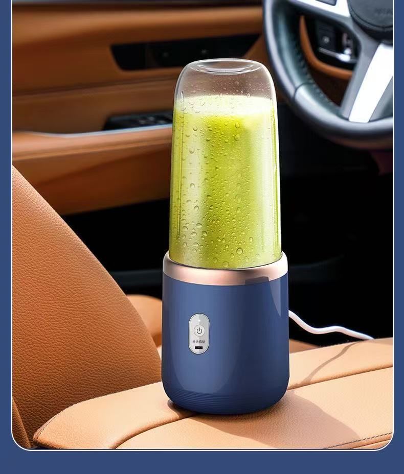 Frullatore per succhi multifunzionale portatile ricaricabile per uso domestico con tazza piccola_voghion.com