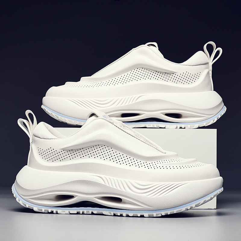 Modulo spaziale uomo 2023 autunno nuovo traspirante morbido sport versatile casual suola spessa scarpe da papà rialzate_voghion.com