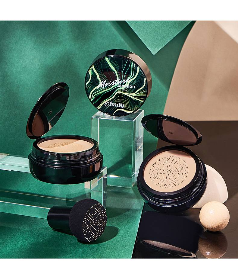Air Cushion CC Cream Mushroom Head Foundation, Kosteuttava BB Cream Meikki Pitkäkestoinen Matta Peitevoide _voghion.com