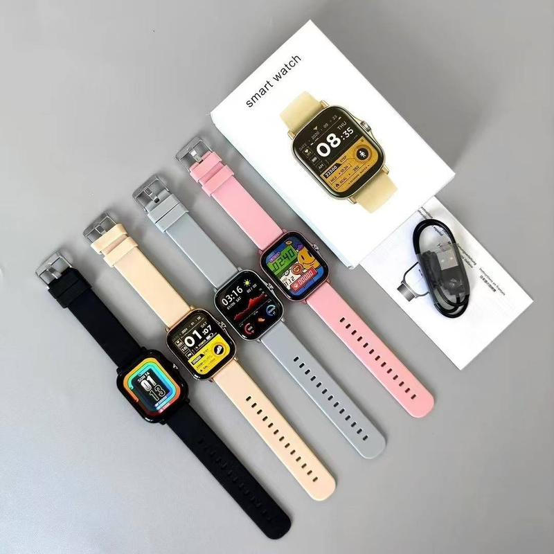 NYT 2.01 smartwatch, unisex, fitness tracker med kalorie tracker, skridttæller, 100+ træningstilstande_voghion.com