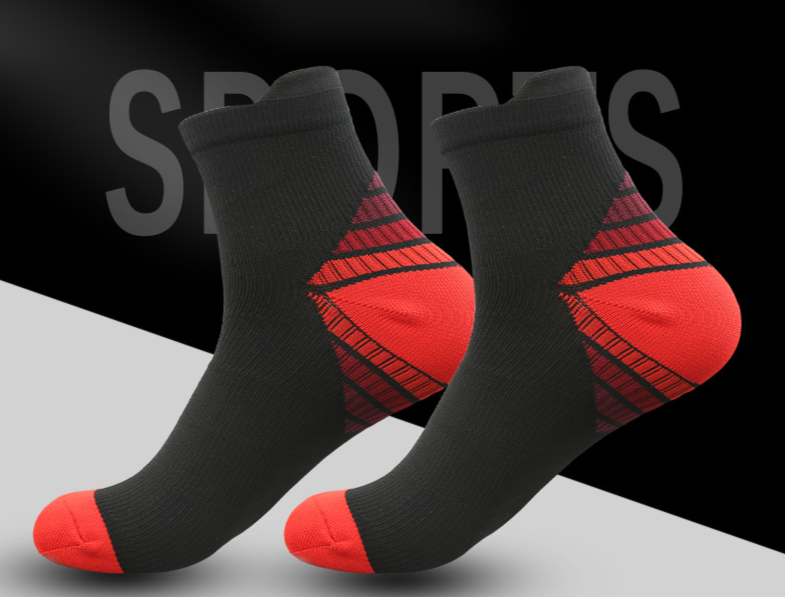 New men's and women's compression socks, cycling socks, pressure socks, outdoor running, plantar fascia, breathable, elastic sports_voghion.com